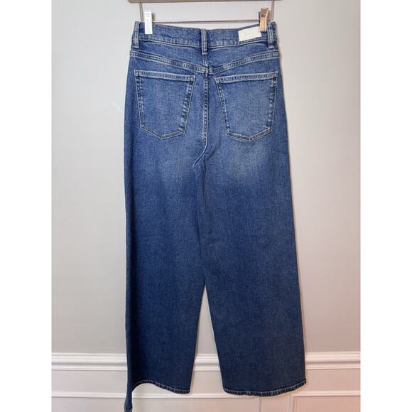 DL1961 Hepburn High Rise Wide Leg Jeans 32" Sz 26 In East Lake MSRP $219 NWT - Picture 14 of 16